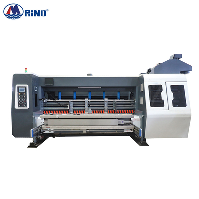 Furniture Carton Box 2 Color Flexo Printing Machine With Die Cutting