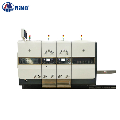Furniture Carton Box 2 Color Flexo Printing Machine With Die Cutting