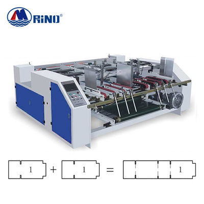 Carton Box Folding And Gluing Machine 1500x1300mm Large Size