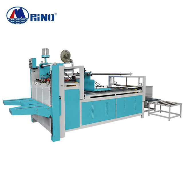 2800mm Semi Auto Carton Box Folder Gluer Machine 2200w For Pizza Box