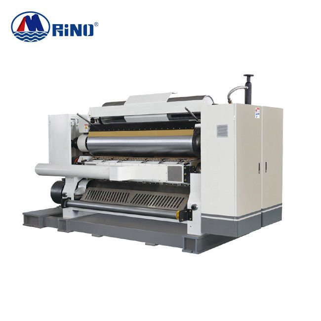 150m/Min Corrugated Board Production Line , Fingerless Single Facer Corrugated Machine