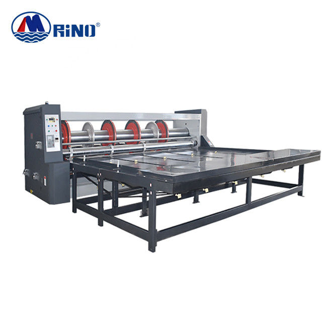 900mm Rotary Creaser Slotter Machine Adopts Chain Feeding Model